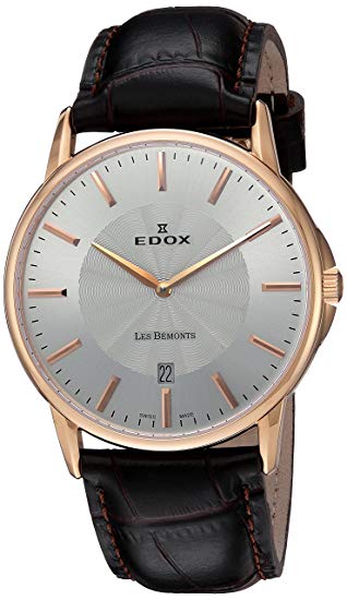 EDOX 56001 37R Montre Suisse Classique