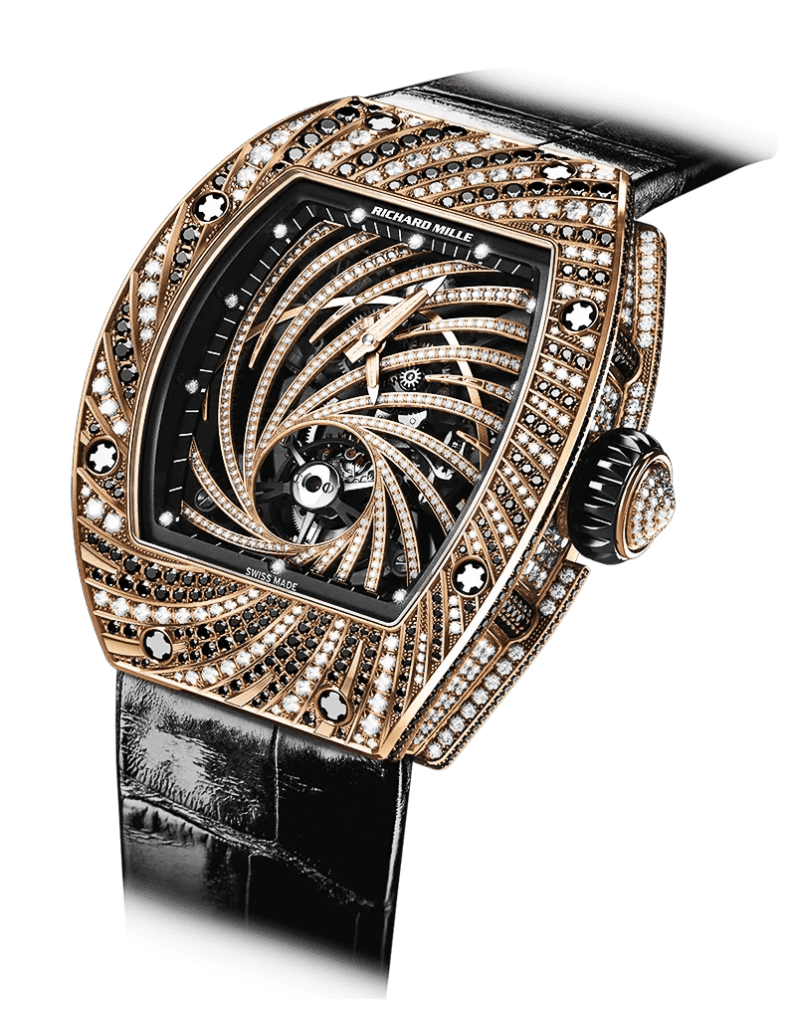 Richard Mille RM 51-02 Remontage Manuel Tourbillon Diamant Twister